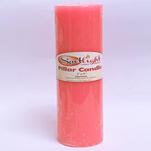 Load image into Gallery viewer, Jumbo 3 x 9 Pink Candle