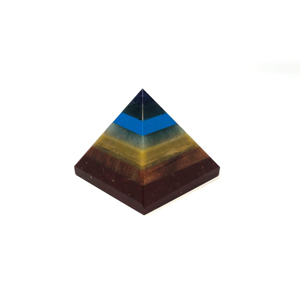 7 Chakra Pyramid (3inch approx)
