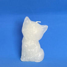 Load image into Gallery viewer, White Cat Image candle