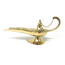 Load image into Gallery viewer, Brass Aladin Lamp (12'')