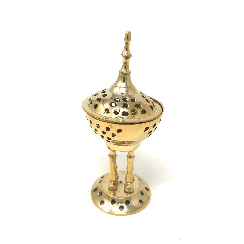 Brass Candle Holder 7inch