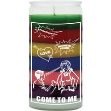 Load image into Gallery viewer, 14 Days Come to me  glass candle