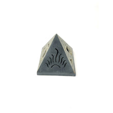 Load image into Gallery viewer, Soapstone Pyramid (Sun & Moon)