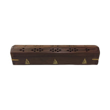 Load image into Gallery viewer, Wooden Coffin Box (Buddha)