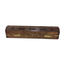 Load image into Gallery viewer, Wooden Coffin Box (Dragon)