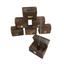 Load image into Gallery viewer, Wooden Coffin Box Small 3inch