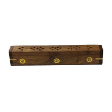 Load image into Gallery viewer, Wooden Coffin Box (Spiral)
