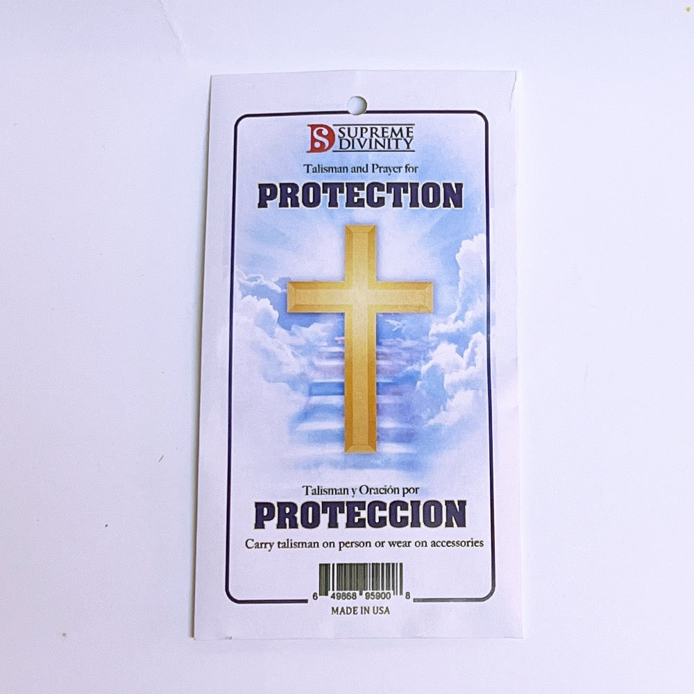Protection cross talisman