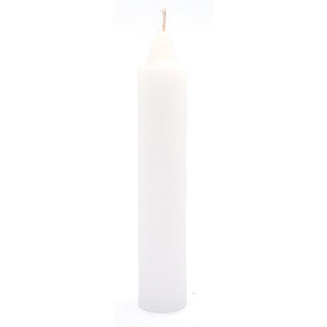Jumbo 1.5 x 9 White Candle