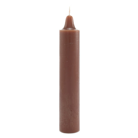 Jumbo 1.5 x 9 Brown Candle