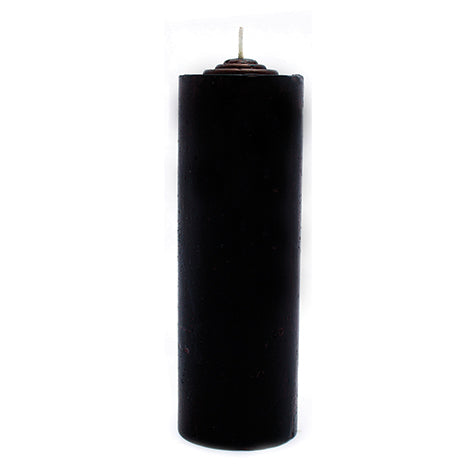 Jumbo 2.5 x 7 Black Candle
