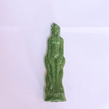 Load image into Gallery viewer, Green Female Image candle
