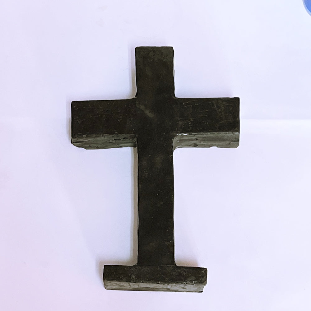 Black Cross Large Image candle