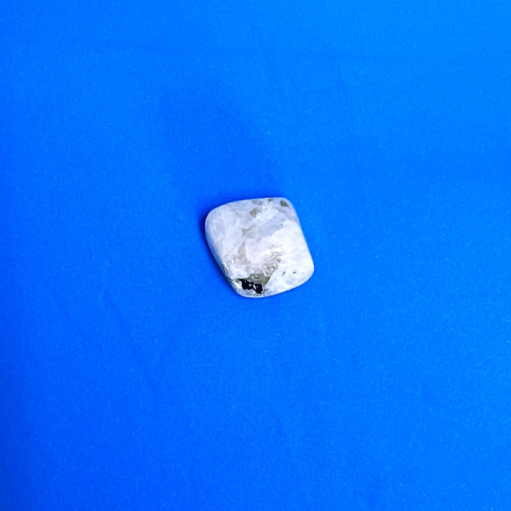 Pebbles Stone Agate Rainbow Moonstone (0.75-1.5)inch