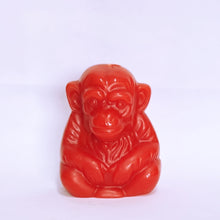 Load image into Gallery viewer, Red Monkey Image candle
