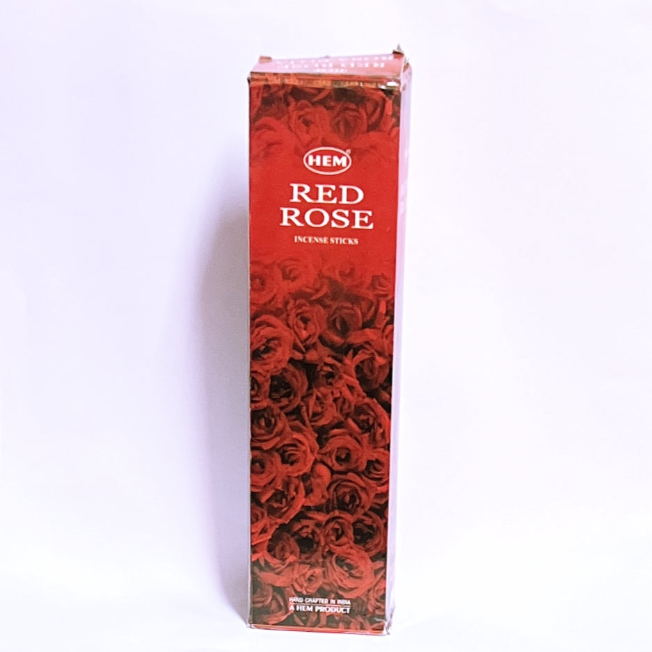 Red Rose Hem Jumbo Incense