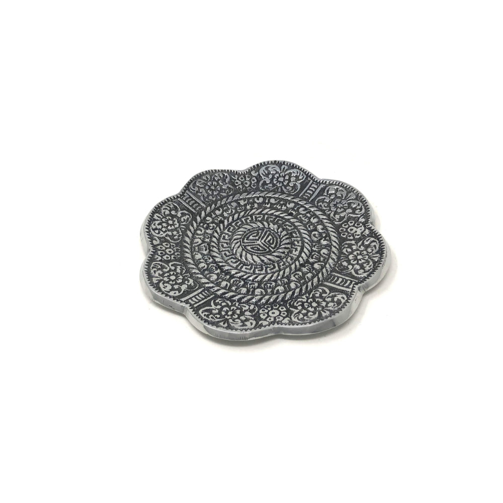 Aluminum Incense Holder Flower 4inch