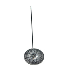 Load image into Gallery viewer, Aluminum Round Sun Incense Holder

