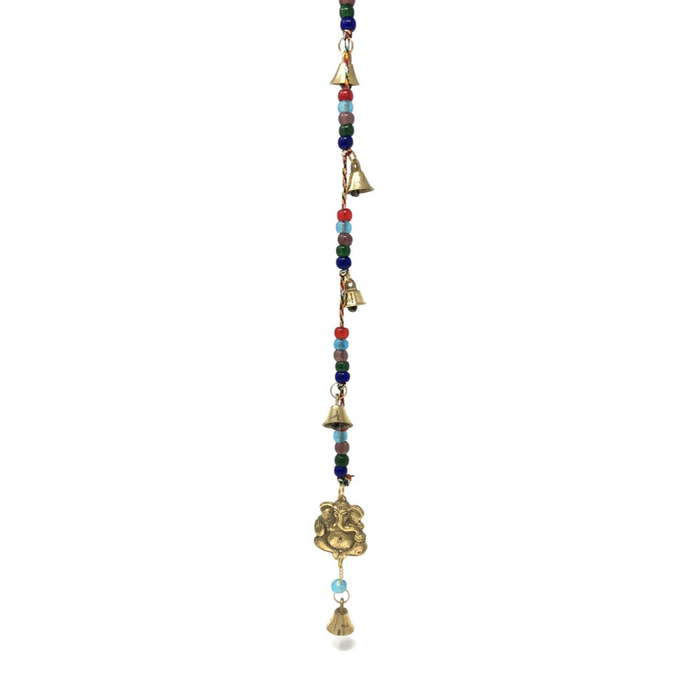 Brass Wind Chime String with Ganesha