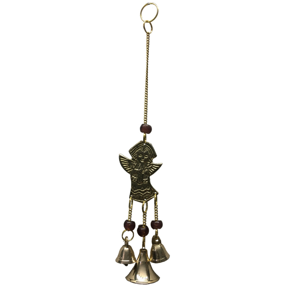 Brass Wind Chime with bells Angel