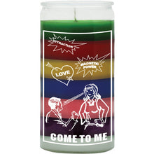 Load image into Gallery viewer, 14 Days Come to me  glass candle
