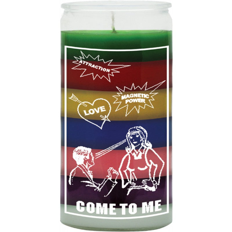 14 Days Come to me  glass candle