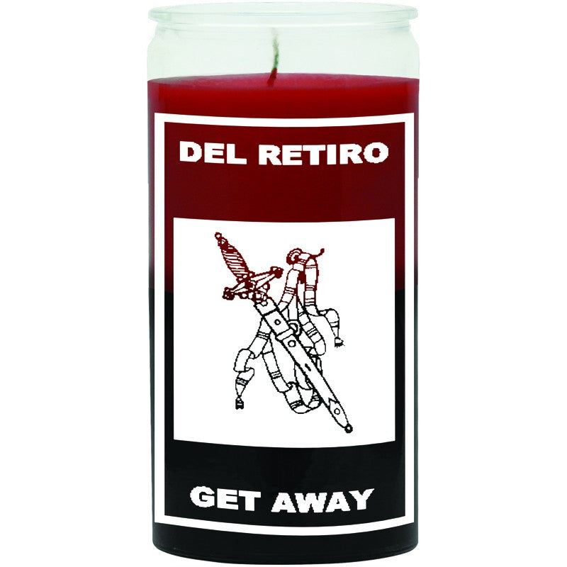 14 Days Get away  glass candle