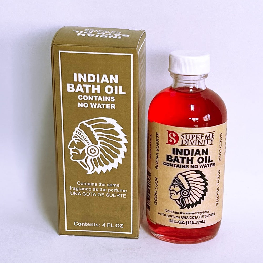 Indian Bath Oil 4oz