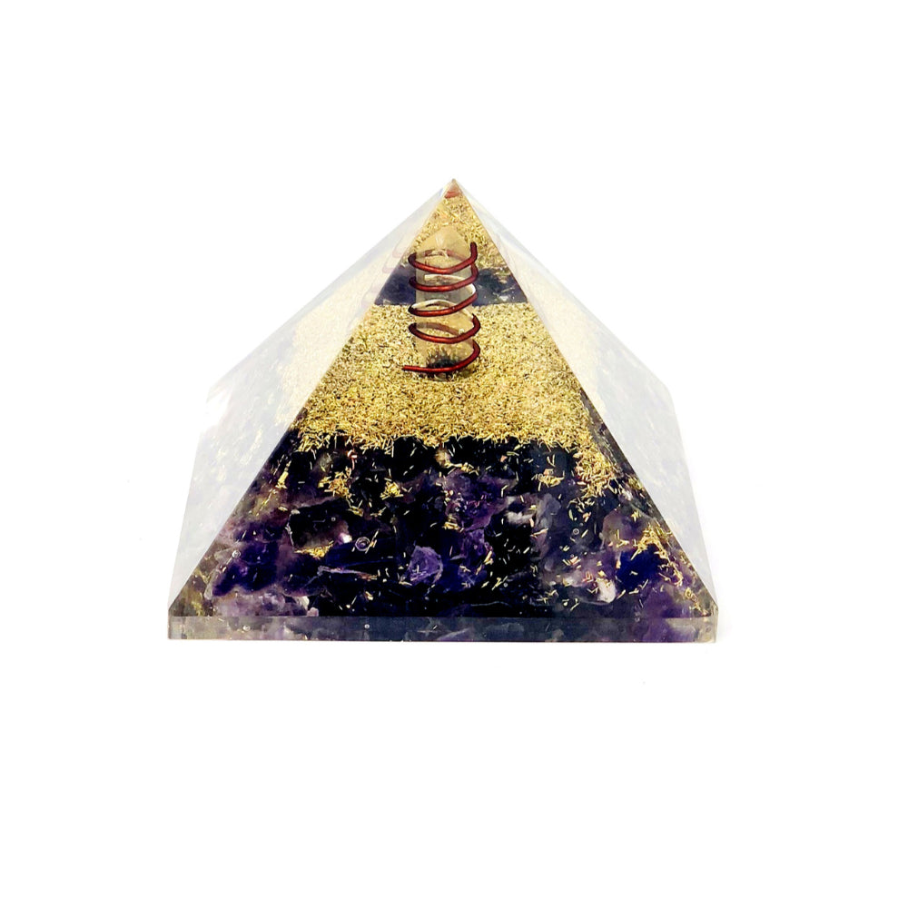 Orgone Energy Pyramid Amethyst (60-65mm) #1