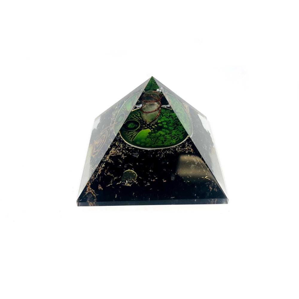 Orgone Energy Pyramid Black Tourmaline TOL #19- 50-55 MM