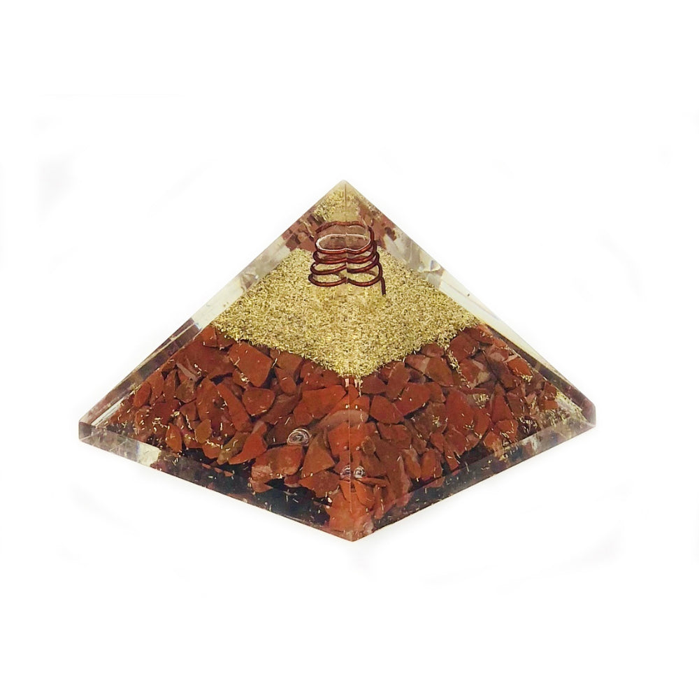 Orgone Energy Pyramid Red Jasper (60-65mm) #6
