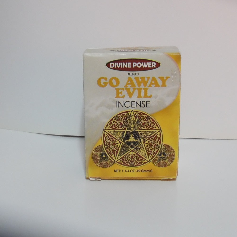 Go Away evil  incense 49 grams