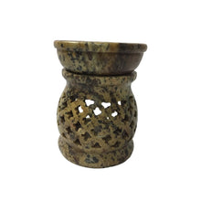 Load image into Gallery viewer, Stone Aroma Lamp 3inch Carving
