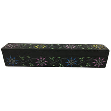 Load image into Gallery viewer, Stone Incense &amp; Cone Burner Coffin Box 10inch

