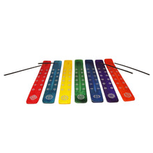 Load image into Gallery viewer, Wood Incense Burners, 7 Chakra (pack of 7)

