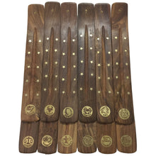 Load image into Gallery viewer, Wood Zodiac Incense Burners (pack of 12)
