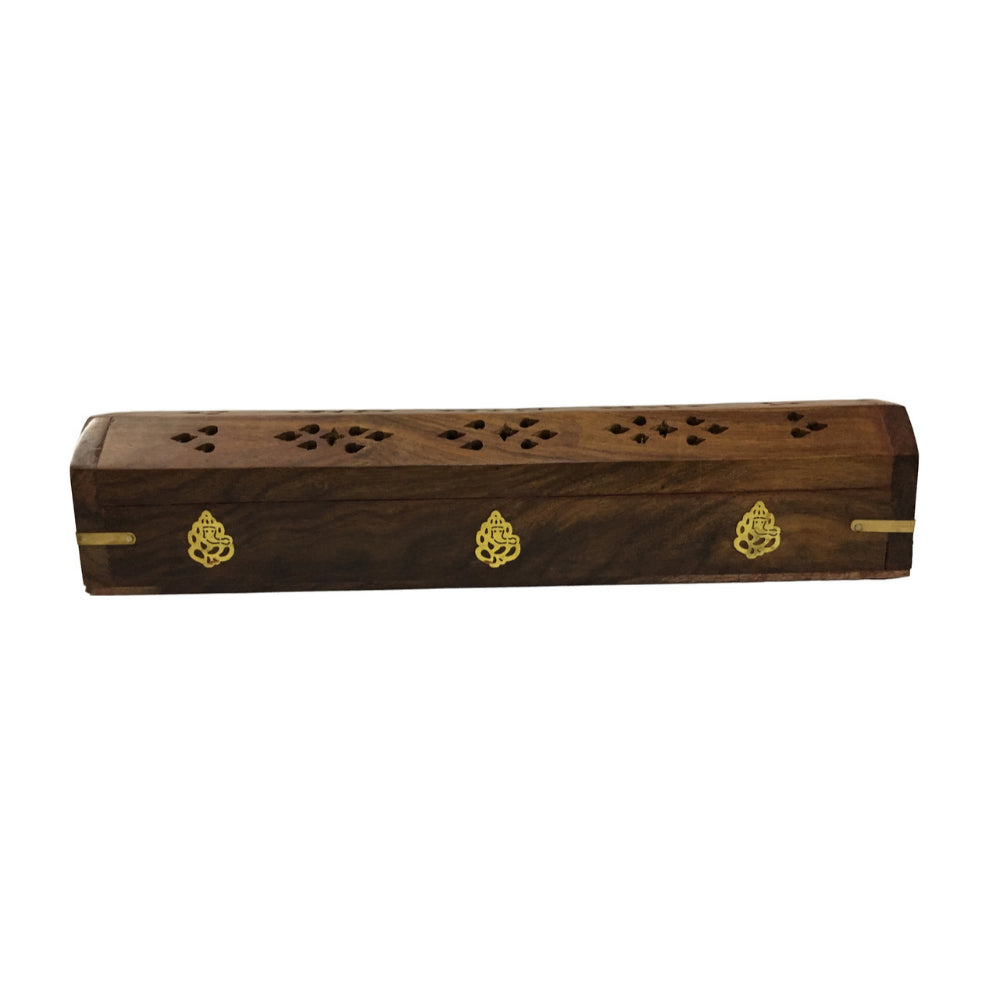 Wooden Coffin Box (Ganesha)