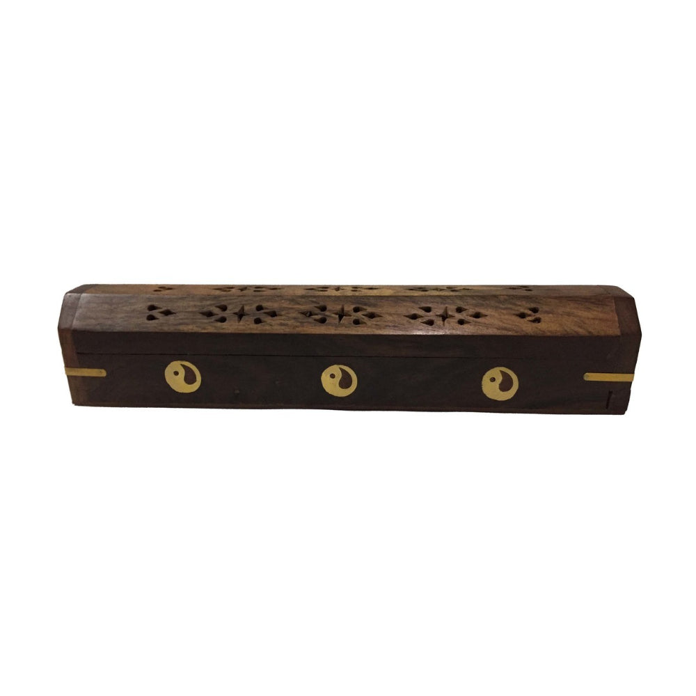 Wooden Coffin Box (Yin Yang)